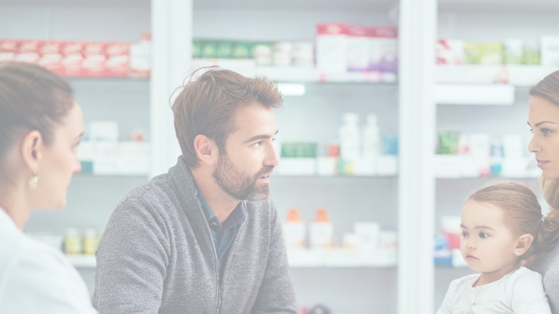 Pharmacist helping customer